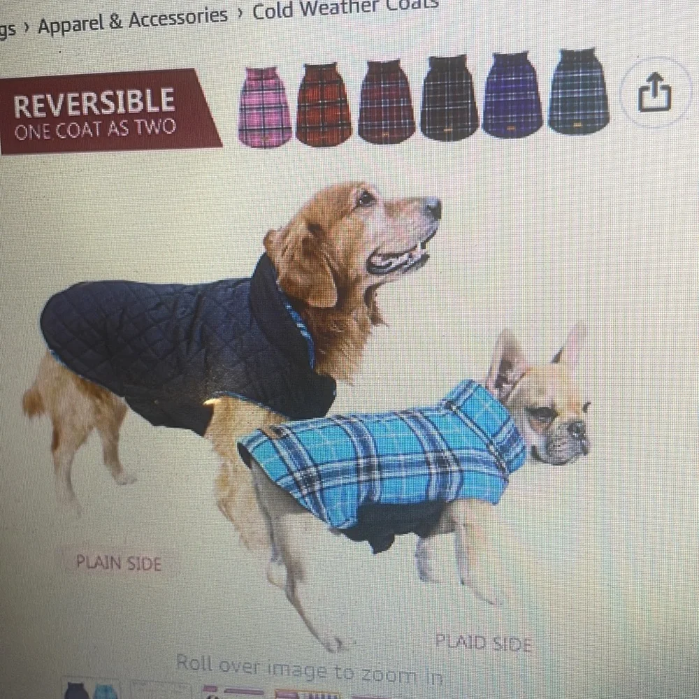 Kuoser dog reversible